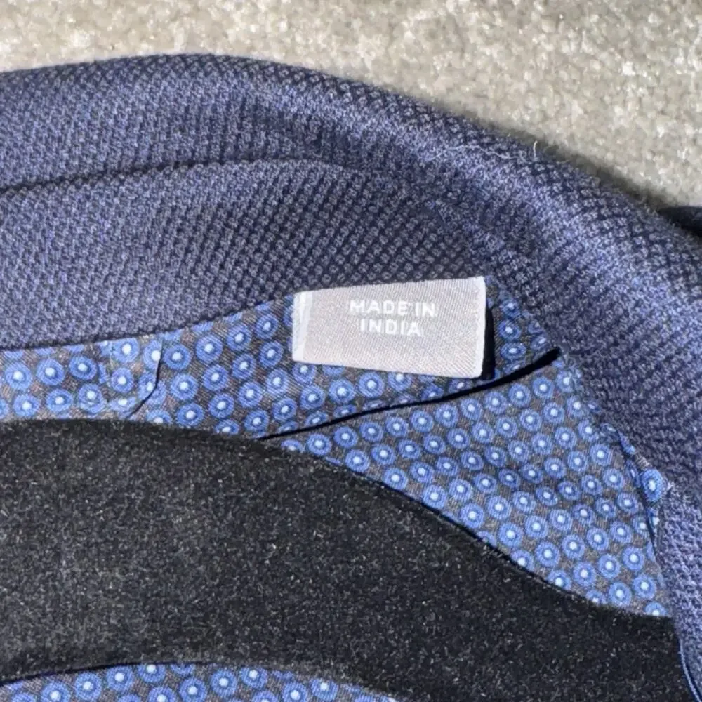 Michael Kors 38R‎ Navy Blue Blazer Classic Fit Two Button Suit Sport Coat Jacket